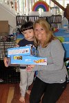 IMG_5546 Phelan and Mrs Jamie with the HotWheels sets
