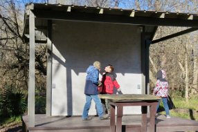 IMG_6117 Improvising a show at the Ampitheatre, Stephen F. Austin State Park