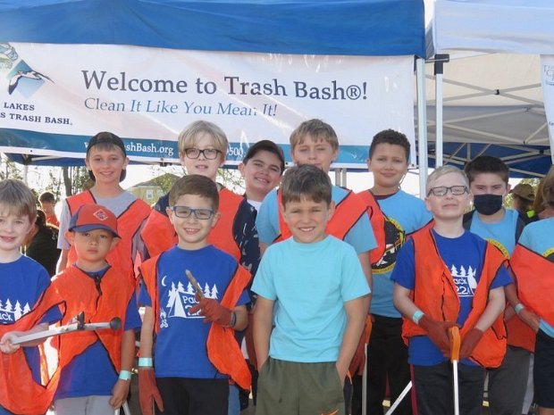 Trash Bash 2022 Saturday March 26, 2022 Trash Bash at Pine Gully Park