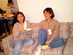 Mandy and Eun-mi