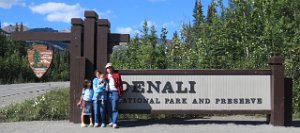 IMG 6249  Denali National Park Entrance Sign