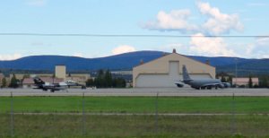 IMG 6382  Fighter jet landing at Eileson AFB