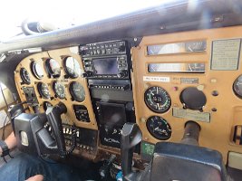 IMG 6552  Dashboard of our flight, Chitina Airport, Chitina, AK