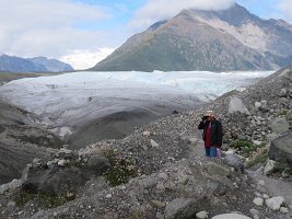 IMG 0876  Winston photographing Kennicott Glacier Moraine, (Arguably the most remote place I've ever been), Wrangell-St. Elias National Park, AK
