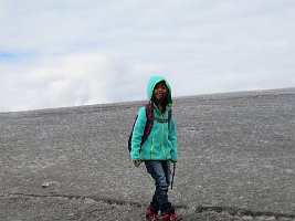IMG 6739  Megan on Root Glacier, Wrangell-St. Elias National Park, AK