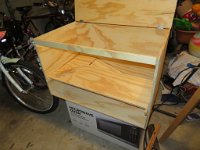 IMG_3799 Top and Ramp on hinges, test fitting the Bearded Dragon