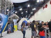 IMG_7483 Boeing booth, FIRST Robotics 2019 National Championships, George R Brown Convention Center, Houston, TX