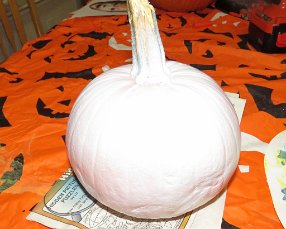 IMG_7923 Spray painted pie pumpkin