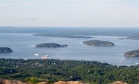 IMG 0005  Porcupine Islands from Cadillac Mountain, Acadia National Park
