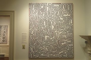 IMG_2942 Ralyanya by Yukultji Napangati, The Kluge-Ruhe Aboriginal Art Collection Museum, Charlottesville, VA
