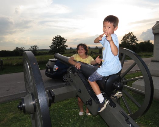 Gettysburg Day 18: Wednesday, July 13th afternoon, Harrisburg, PA to Chambersburg, PA via Gettysburg National Military Park