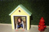 IMG 0504  Megan in the Dog house, Virginia Children's Museum, Portsmouth, VA